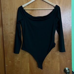 Nuuds off the shoulder bodysuit